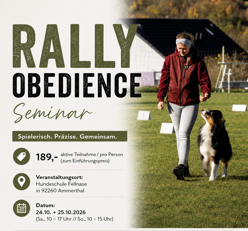 Rally Obedience Seminar